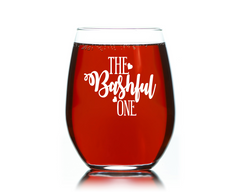 Wine Gift for Friends, the Wild One Friend ,Girl gang Funny Stemless wine glass 15 oz. Funny Christmas Gift for Girlfriends