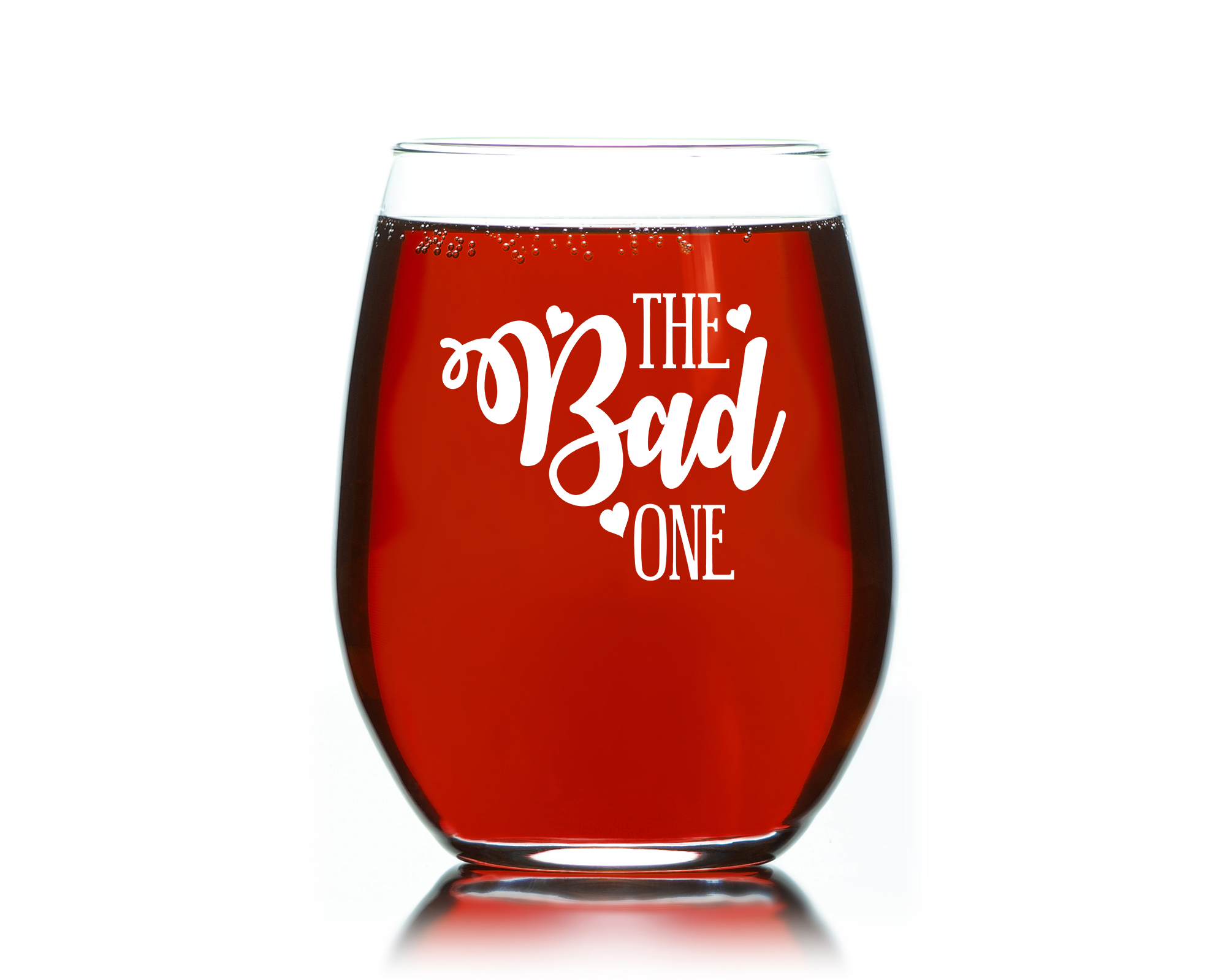 Wine Gift for Friends, the  Bossy Friend Girl gang Funny Stemless wine glass 15 oz. Funny Christmas Gift for Girlfriends