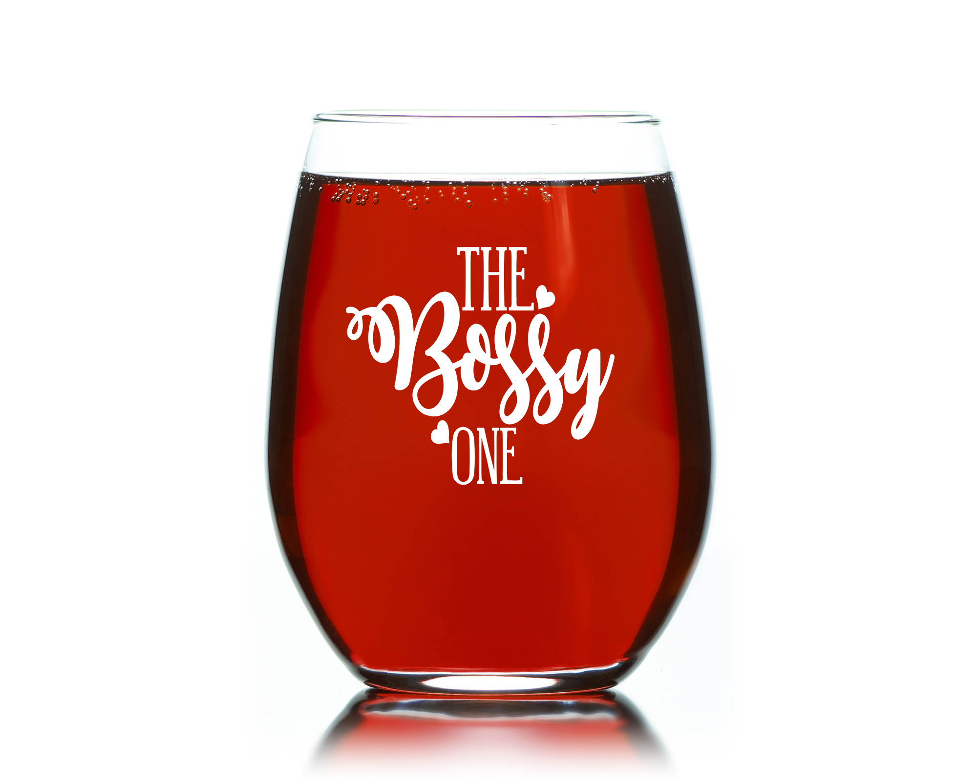 Wine Gift for Friends, the  Bossy Friend Girl gang Funny Stemless wine glass 15 oz. Funny Christmas Gift for Girlfriends