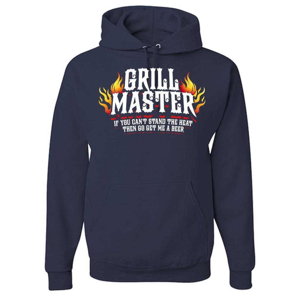 Grill-master If You Can't Stand the Heat Bring Me A Beer BBQ Grill Gift Dad Brother Uncle Son Husband Hoodie