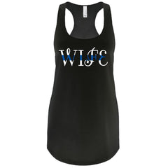 Thin Blue Line Wife next level tank