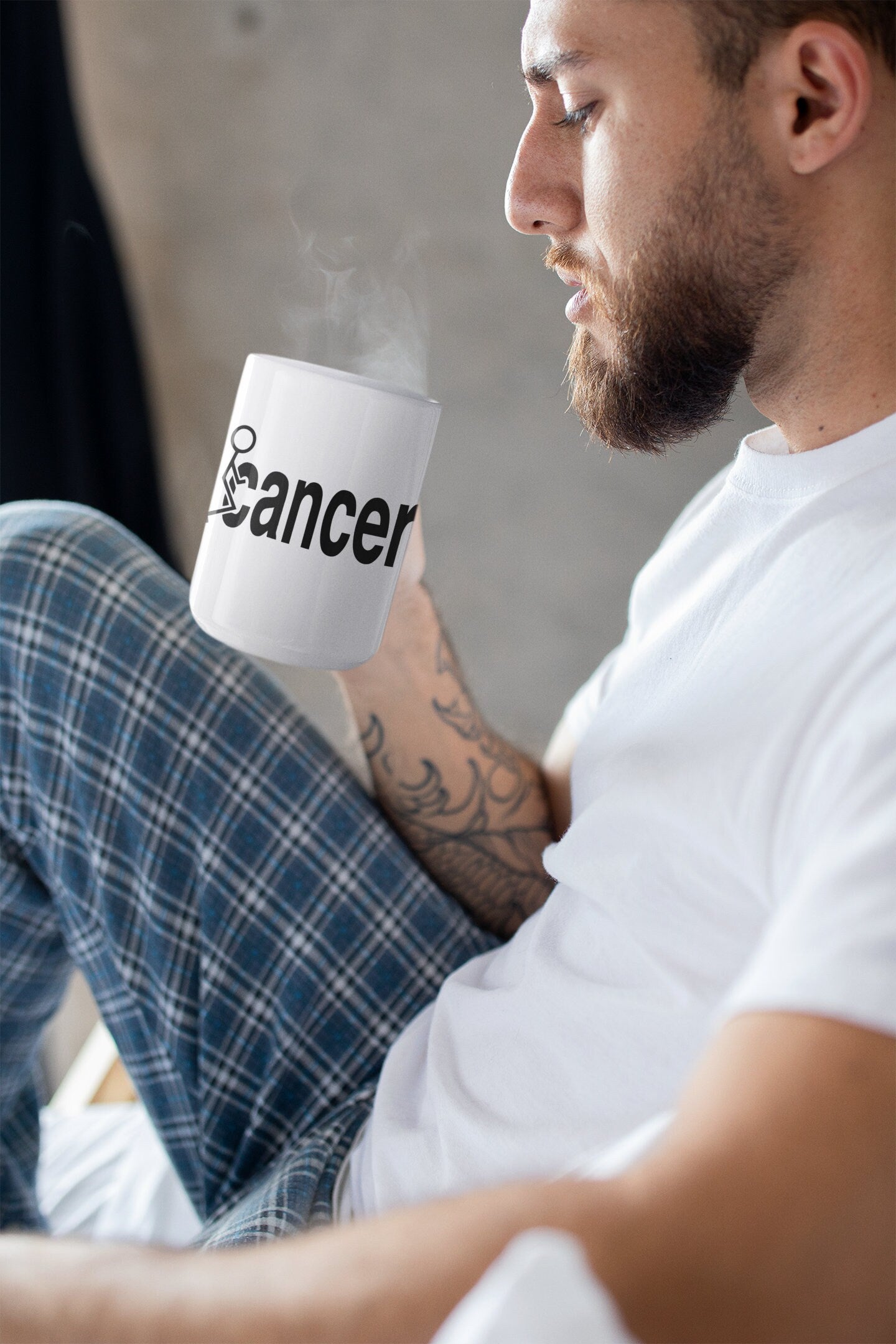 Fuck Cancer Fight Cancer Breast cancer Brain cancer childhood cancer awareness  cancer Fundraising Personalized 11 oz or 15 oz MUG