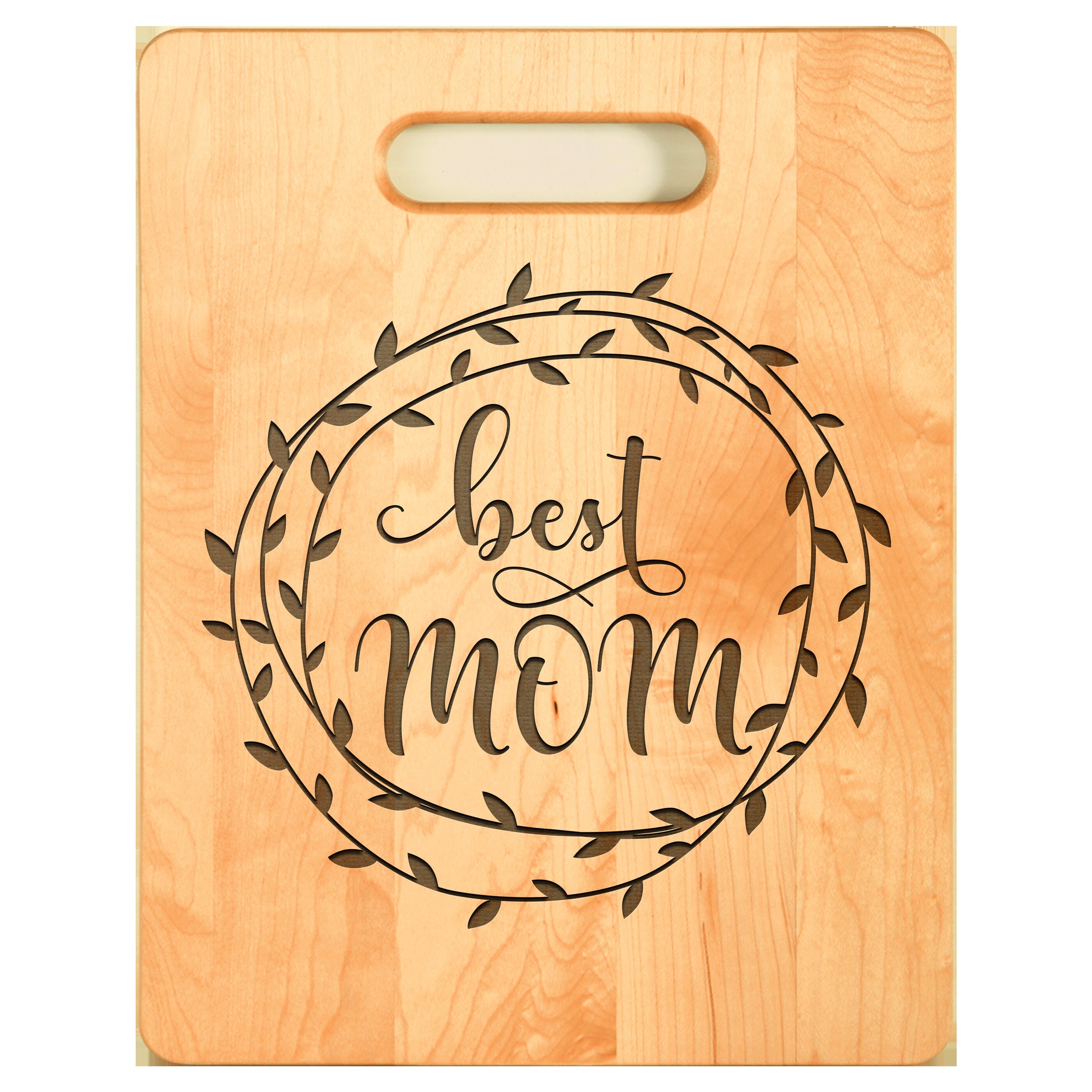 Maple Wood Cutting Board Great Gift for Mom Grandma for mothers day or Birthday. kitchen decoration