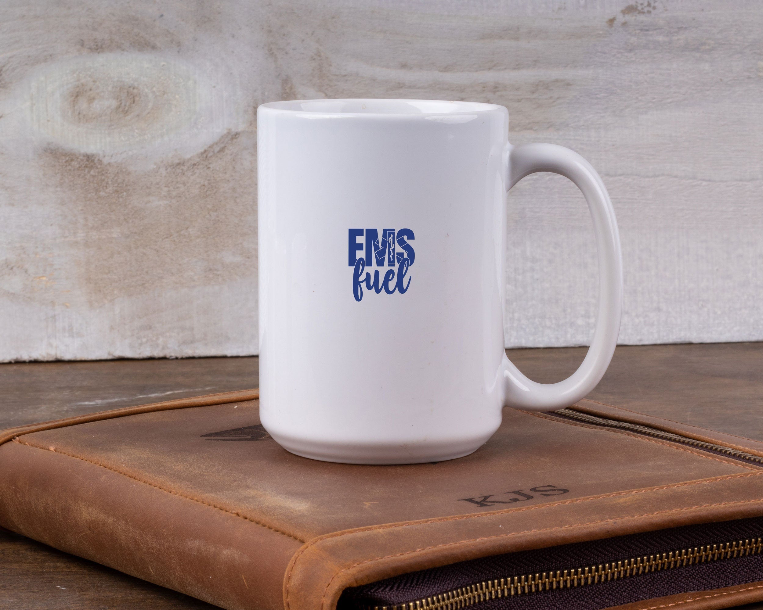 EMS Fuel Mug, EMT, Paramedic,  First Responder Personalized, coffee mug gift, gift for emergency Medical Services, Emergency Medical Tech