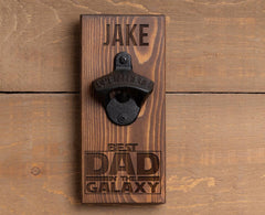 Personalized Wood Bottle Opener, At the Lake Beer O'Clock, Customized for you, Dad, Groomsmen, Groom, Friend, Brother, Sister, Man Cave