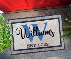 Door Mat Personalized doormat for all seasons